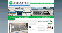 Desktop Screenshot of merceusata.it