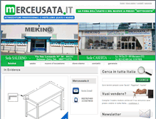 Tablet Screenshot of merceusata.it